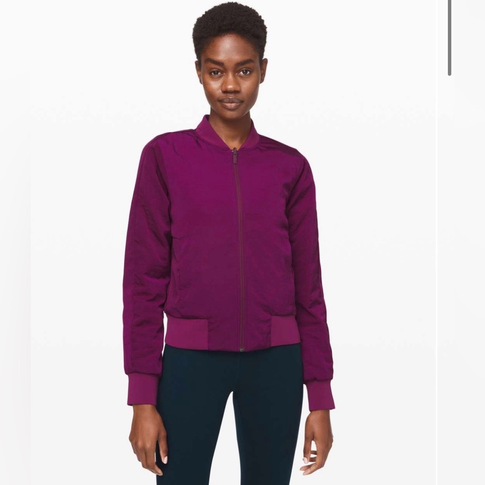 Lululemon Non-Stop Bomber Reversible
Marvel 6 Small Colorful Bomber Jacket